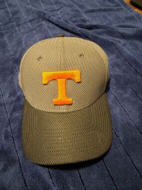 Tennessee Volunteers New Era 39THIRTY Hat Gray Fitted Cap NCAA Vols Stretch Fit